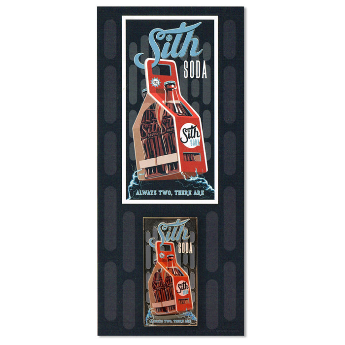 Sith Soda Collectible Pin