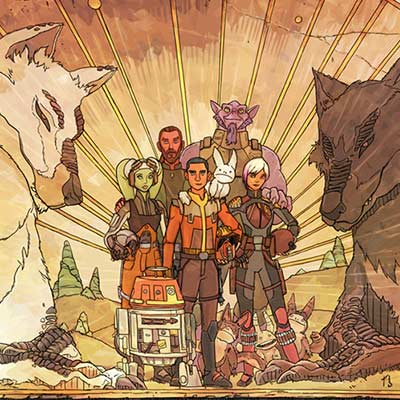 Rebels Mural by Brent Woodside | Star Wars — Acme Archives Direct