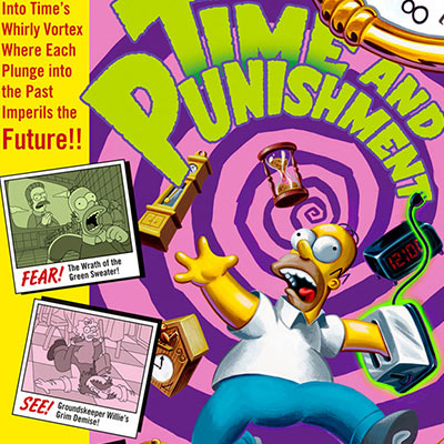 Time and Punishment by Bill Morrison | The Simpsons — Acme Archives Direct