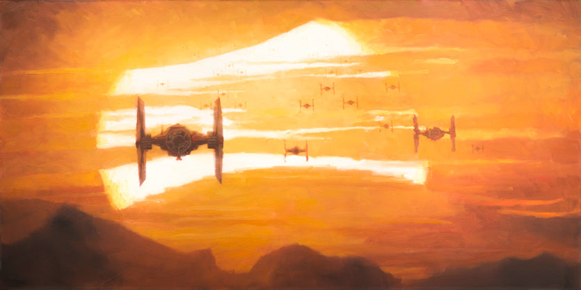 TIE Fighter Sunset by Christopher Clark | Star Wars — Acme Direct