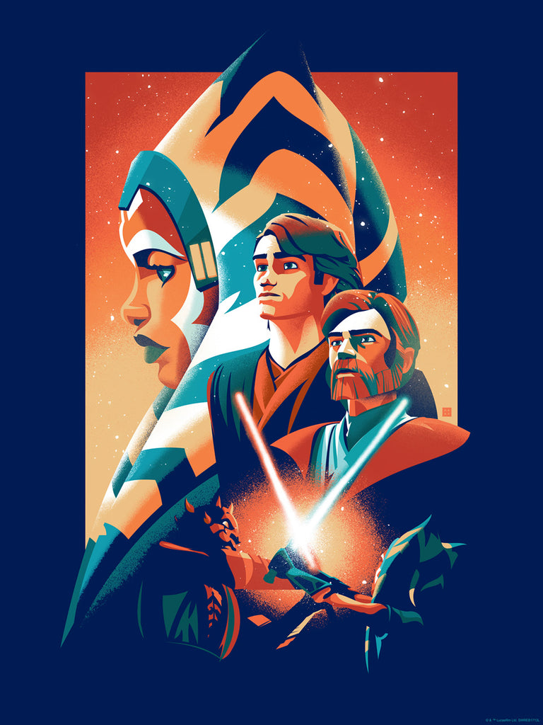 Star Wars THE JEDI popular by Danny Haas AHSOKA