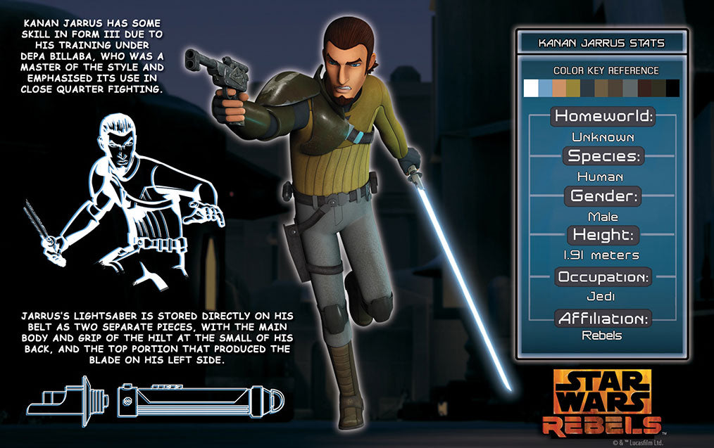 Kanan Jarrus - Rebel Jedi (EAW) Rare – Gameshop of Destiny